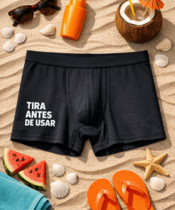 Boxer de hombre «TIRA ANTES DE USAR»