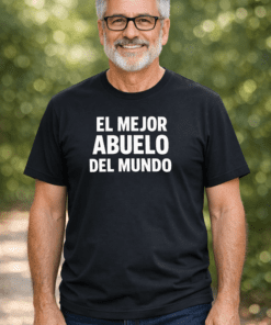 Camiseta divertida EL MEJOR ABUELO DEL MUNDO