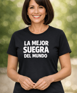 Camiseta divertida: La mejor suegra del mundo