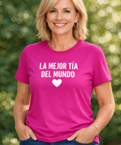 Camiseta divertida La mejor tía del mundo