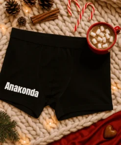 Bóxer divertido anaconda con diseño humorístico Anaconda