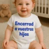 Body de bebé Encerrad a vuestras hijas con diseño divertido para regalo