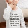 Body de bebé Mamá divertida con diseño divertido para regalar a una mamá reciente