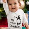 Body de bebé Mi primera Navidad con el diseño impreso Mi primera Navidad