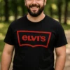 Camiseta divertida con nombre personalizado con diseño eLVI'S para regalo original