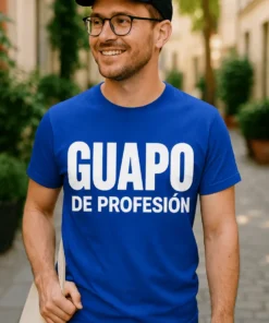 Camiseta divertida Guapo de profesión para regalo de cumpleaños con toque divertido