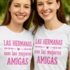 Camiseta divertida Hermanas mejores amigas con diseño para hermanas unidas y regalo original