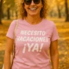 Camiseta divertida Necesito vacaciones ya como regalo de cumpleaños para amante de los viajes