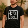 Camiseta divertida Papá novato con diseño impreso PAPÁ NOVATO
