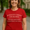 Camiseta divertida Preocupación por los hijos con diseño humorístico para madres y padres