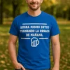 Camiseta divertida Resaca de mañana con diseño humorístico para fiesta y regalo
