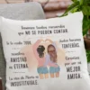 Cojín divertido para mejor amiga con nombre personalizado con mensaje emotivo y nombre María