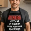 Delantal divertido Criticar mi comida con mensaje gracioso para cocinar y regalar