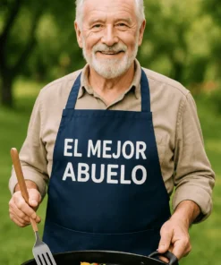 Delantal divertido Mejor abuelo como regalo de cumpleaños para abuelo cocinillas