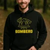 Jersey divertido Bombero con casco con diseño divertido y texto BOMBERO