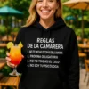 Jersey divertido Reglas de camarera con diseño humorístico para camareras