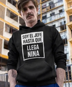 Jersey divertido Soy el jefe con nombre personalizado para regalo original