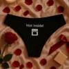 Ropa interior mujer Caliente por dentro como regalo de cumpleaños divertido para mujer