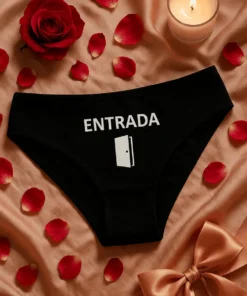 Ropa interior mujer Entrada como regalo de cumpleaños original y divertido para mujer