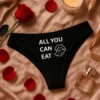 Ropa interior mujer Todo lo que puedas comer para regalo de cumpleaños o despedida de soltera