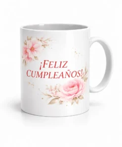 Taza divertida feliz cumpleaños como regalo cumpleaños original y gracioso